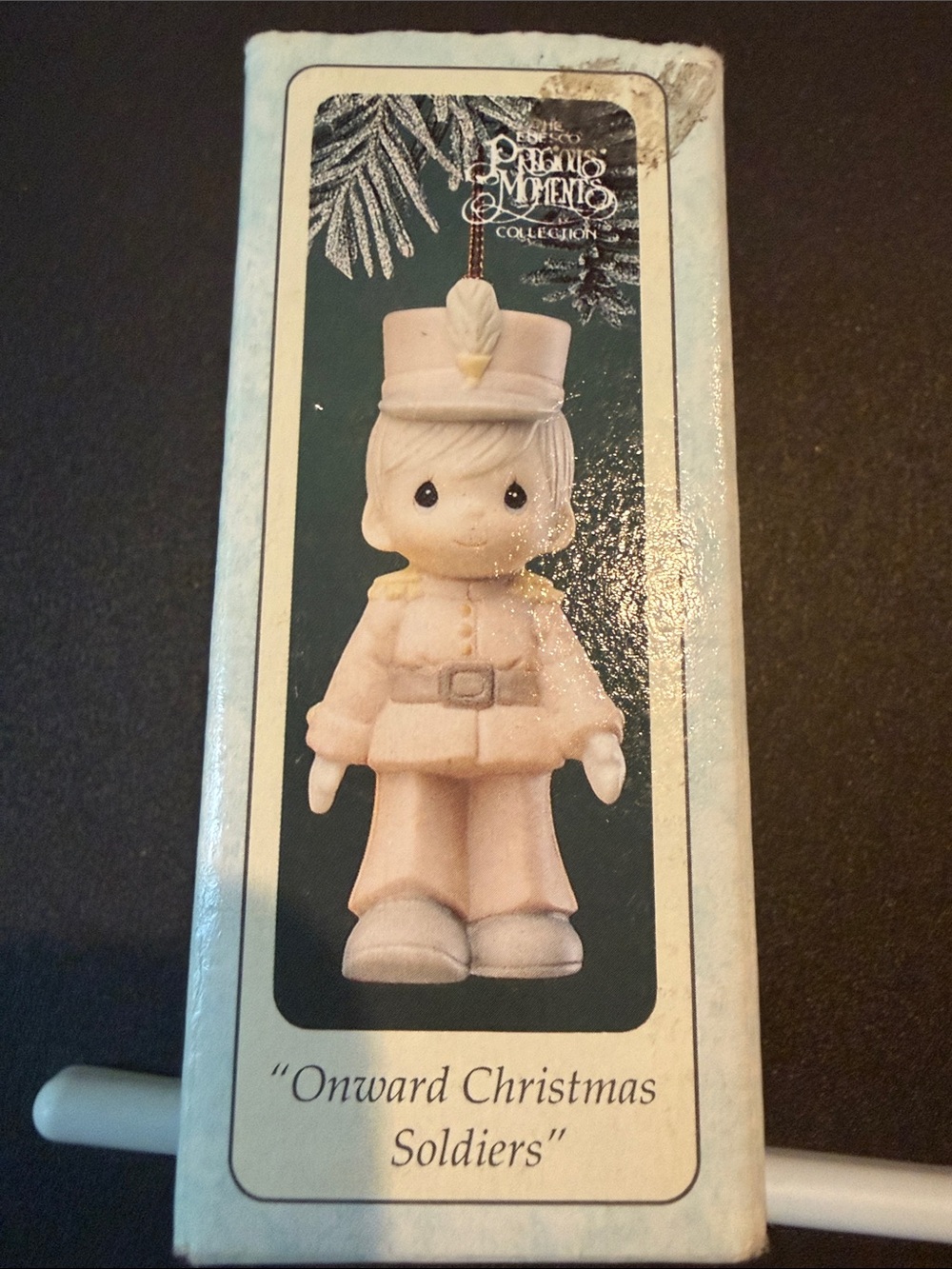 Precious Moments Onward Christmas Soldiers Ornament - White